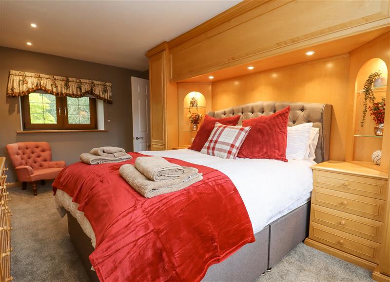 This is a bedroom at Manor Farm, Prescott near Gotherington