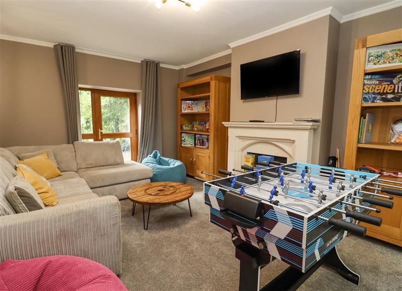 This is the living room at Manor Farm, Prescott near Gotherington