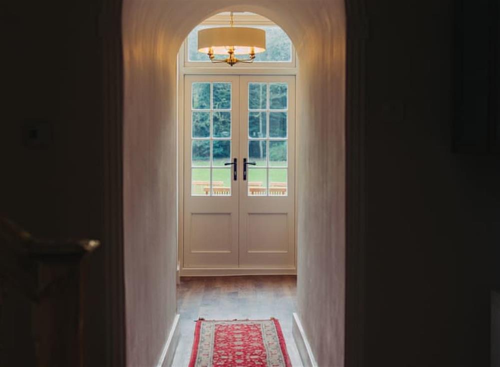 Hallway at Manor Farmhouse in Deal, England