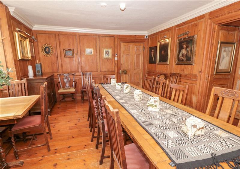 Dining room at Manor Farmhouse, Dittisham