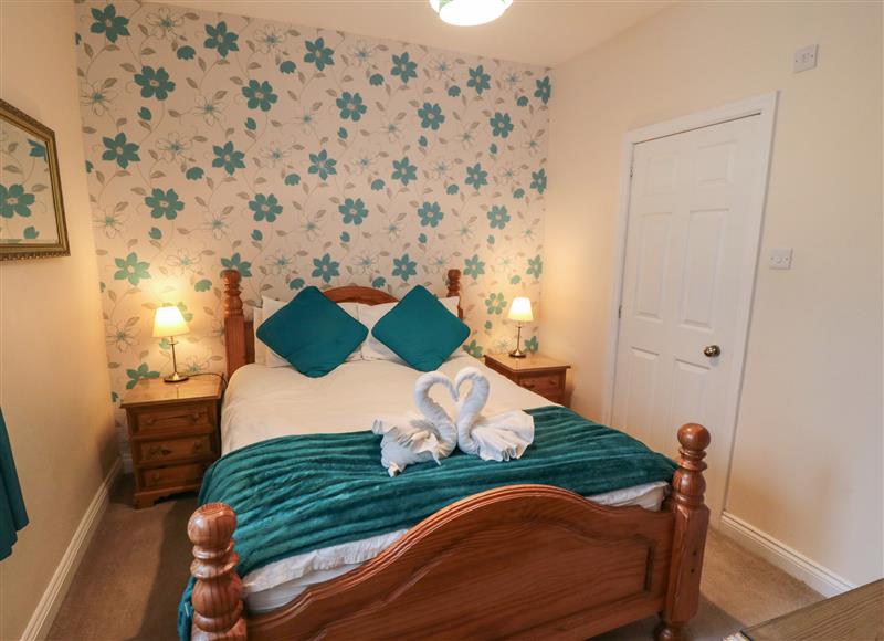 One of the bedrooms at Manor Farmhouse, Reighton near Filey