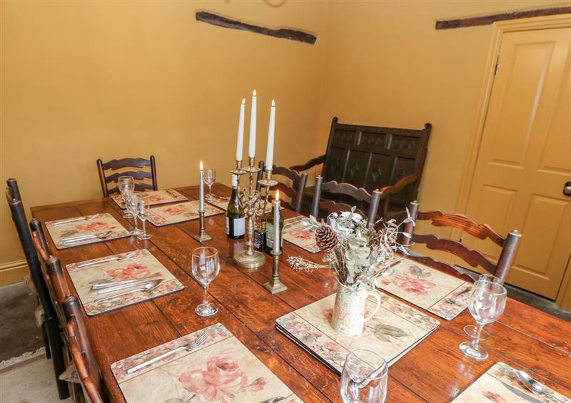 Dining room at Manor House, Bainbridge near Hawes