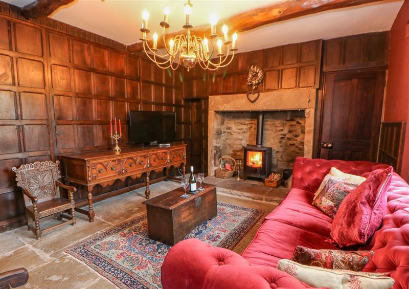 The living room at Manor House, Bainbridge near Hawes