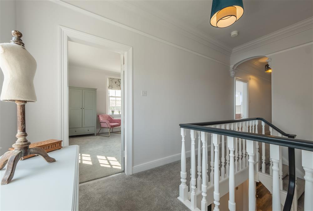 First floor: Spacious landing area at Manor House, Beeford