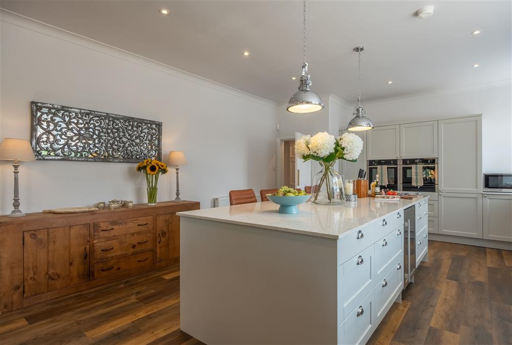 Ground floor: The beautiful kitchen is flooded with light at Manor House, Beeford