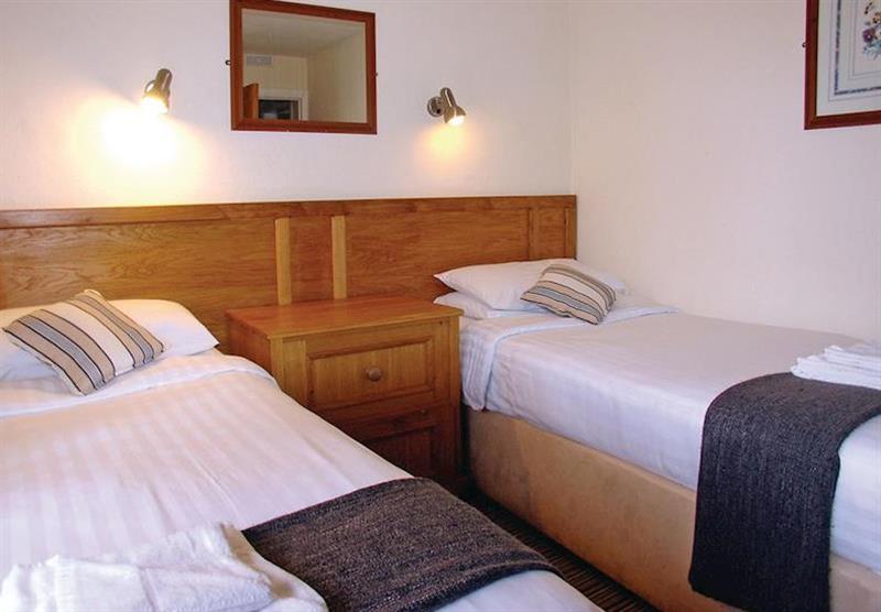 Twin bedroom in the Manor Cottage at Manor House Cottages in Lough Erne, Killadeas
