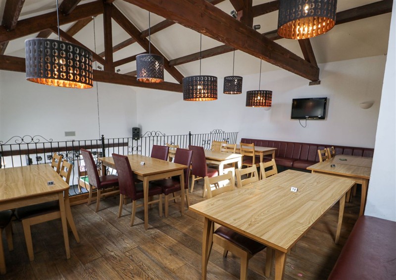 This is the dining room at Manor House Platinum 3 Bedroom (16E), Maryport near Aspatria