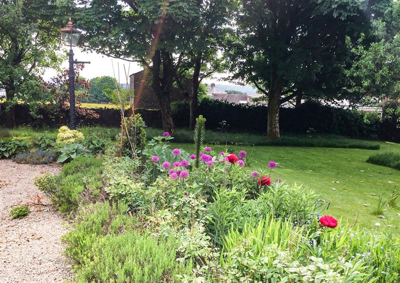 This is the garden at Manor House, Stanhill near Oswaldtwistle
