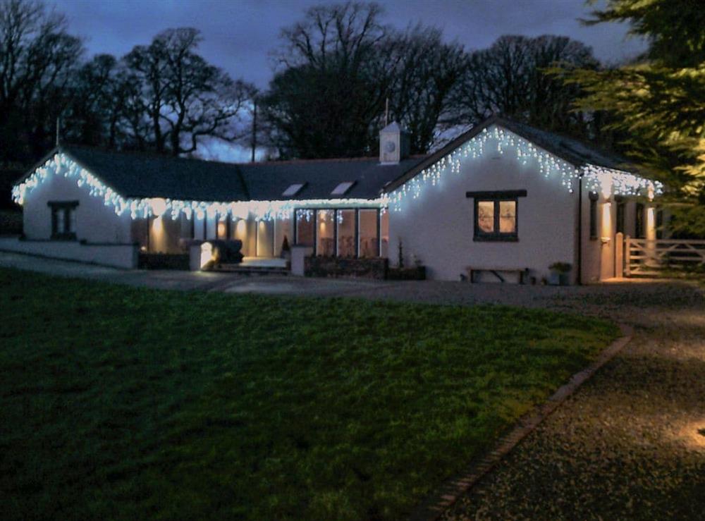 Christmas at Manor Lodge Stables in Wiston, near Haverfordwest, Dyfed