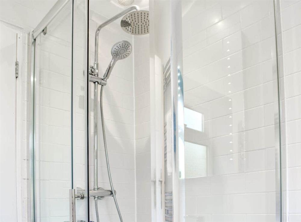 Shower room at Manor Park Cottage in Consett, Durham