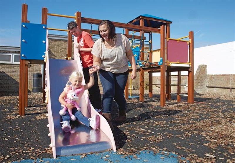 Children’s play area at Manor Park Holiday Village in Hunstanton, Norfolk
