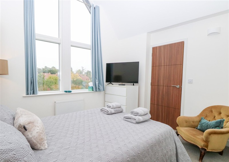 One of the bedrooms at Manor Park View, Norwich