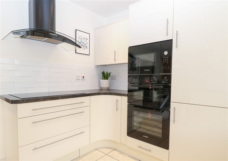 The kitchen at Manor Park View, Norwich