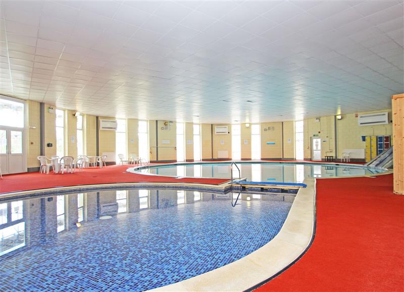 Enjoy the swimming pool at Manorcombe 40, St. Annes Chapel near Drakewalls