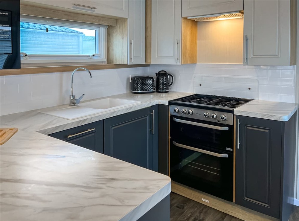 Kitchen at Maple 8 in Filey, North Yorkshire