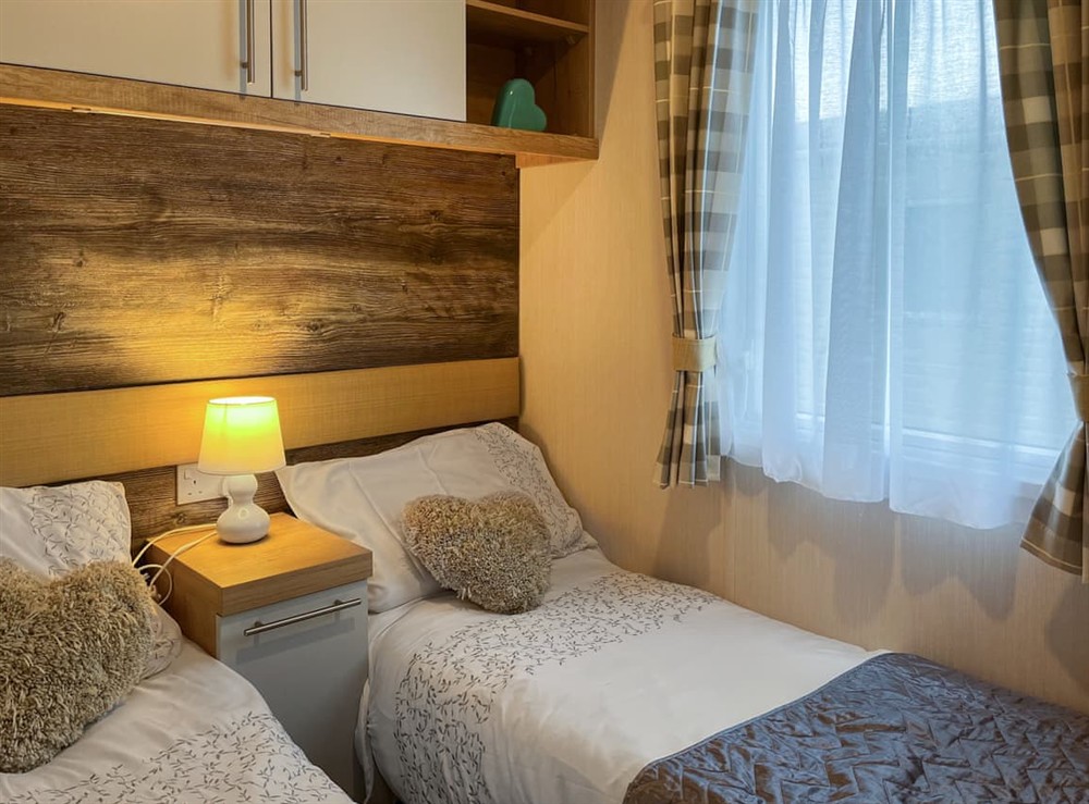 Twin bedroom at Maple 8 in Filey, North Yorkshire