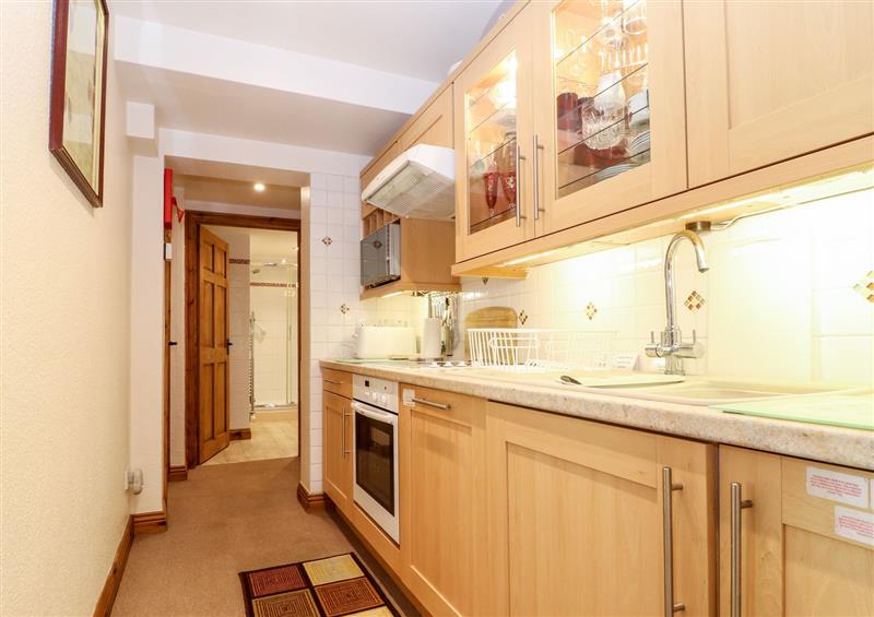 This is the kitchen at Maple Apartment, Bourton-On-The-Water