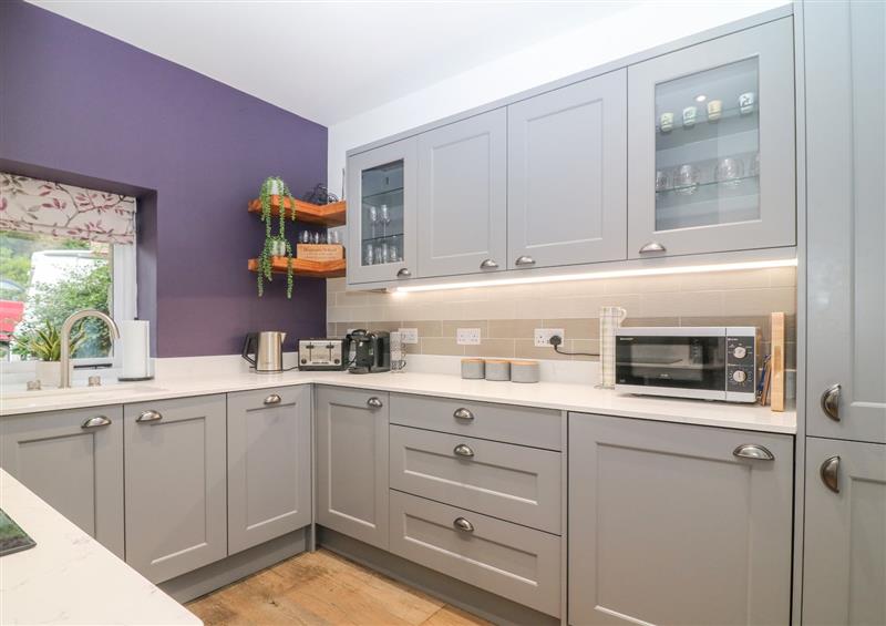 This is the kitchen at Maple Cottage, Chagford