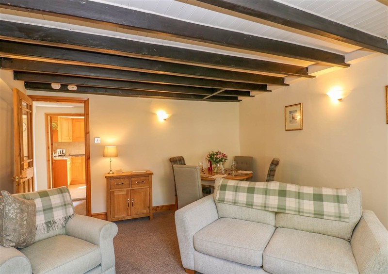 The living room at Maple Cottage, Ingleton