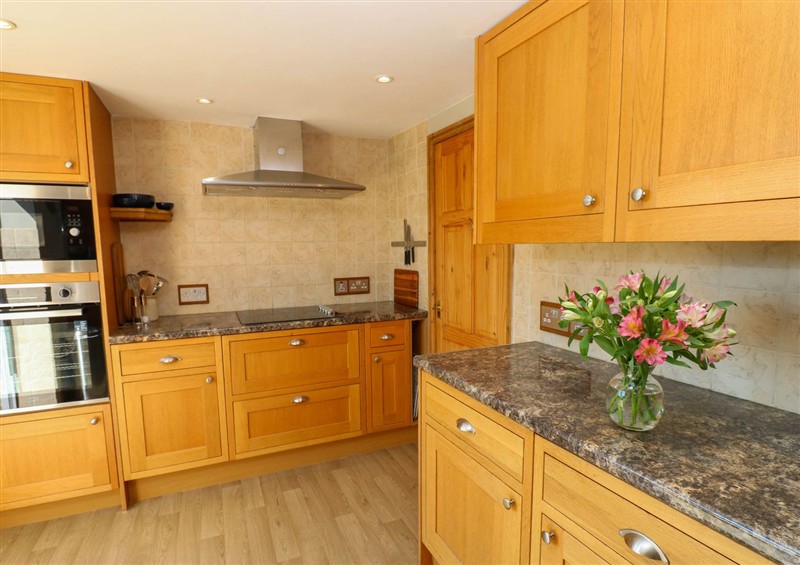 This is the kitchen at Maple Cottage, Ingleton
