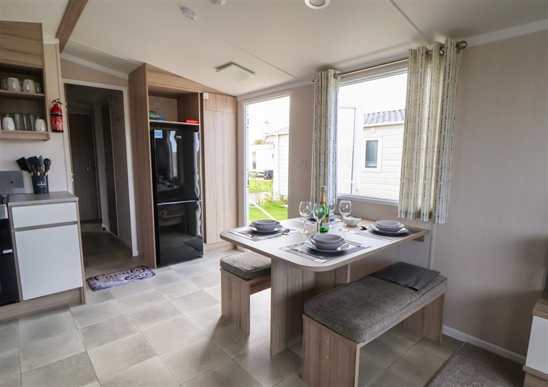 This is the kitchen at Maple Court 15, Rhyl