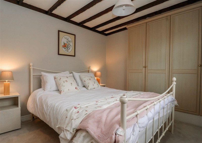 One of the bedrooms at Maple Tree Cottage, Knaresborough