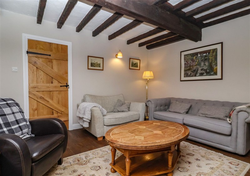 The living room at Maple Tree Cottage, Knaresborough