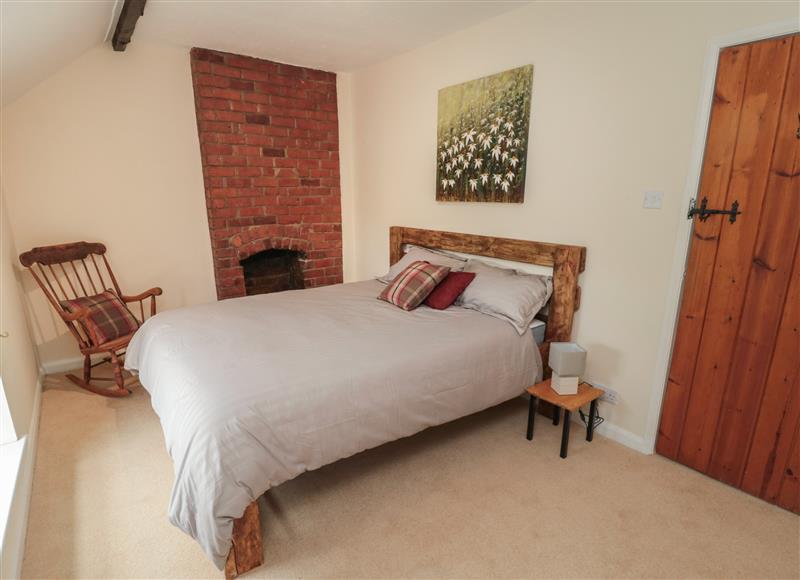 One of the bedrooms at Maple Tree Cottage, Longframlington