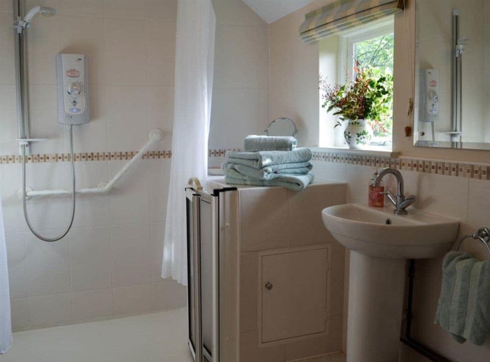 Shower room at Maplehurst Barn Stables in Staplehurst, near Maidstone, Kent