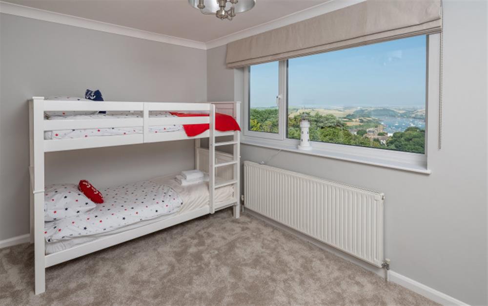 The bunk room at Mapperley Lodge in Salcombe
