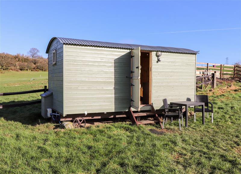 The garden in Maquessa Shepherd's Hut at Maquessa Shepherds Hut, Dumfries