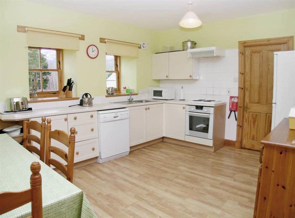 Kitchen/diner at Mar House in Inverey, Braemar., Aberdeenshire