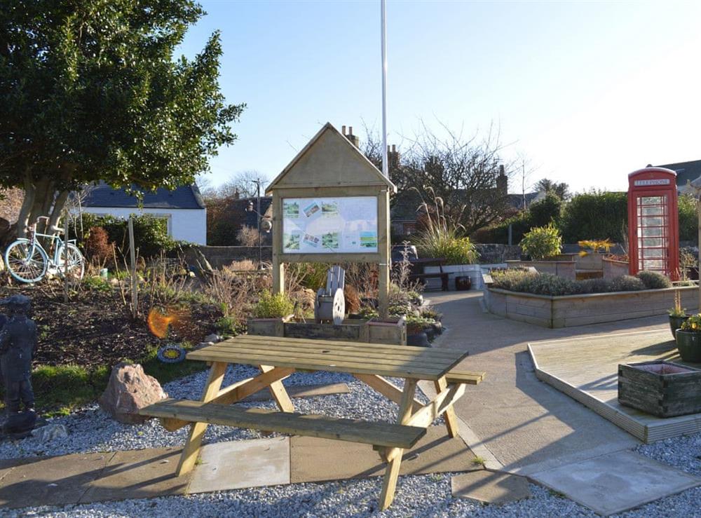Local sensory garden at March Brown in Garmouth, near Elgin, Moray, Morayshire