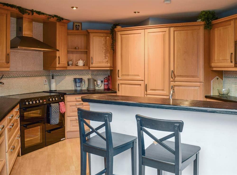 Kitchen at March Cottage in Arrochar, Dumbartonshire