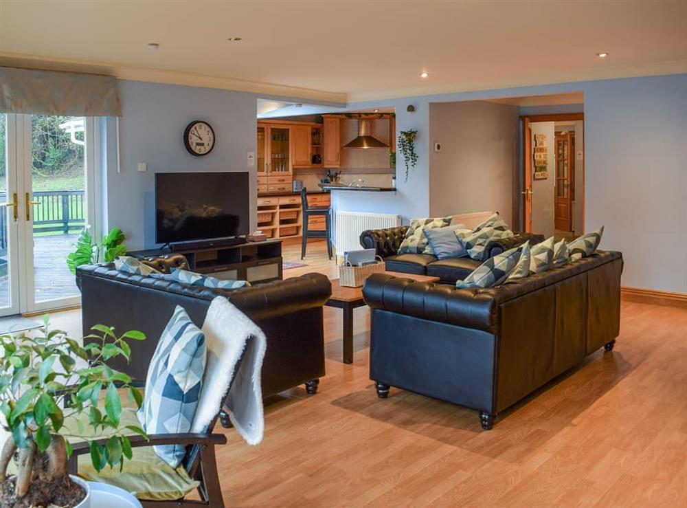 Open plan living space (photo 3) at March Cottage in Arrochar, Dumbartonshire
