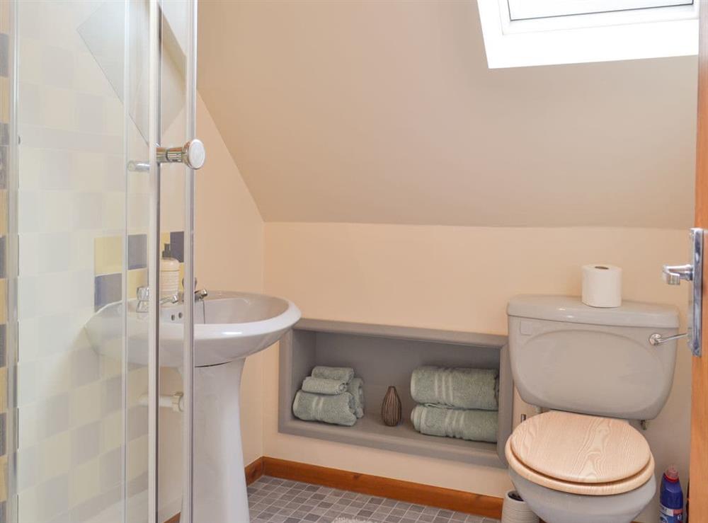 Shower room at Marchfield Annex in Marshfield, near Bath, Wiltshire