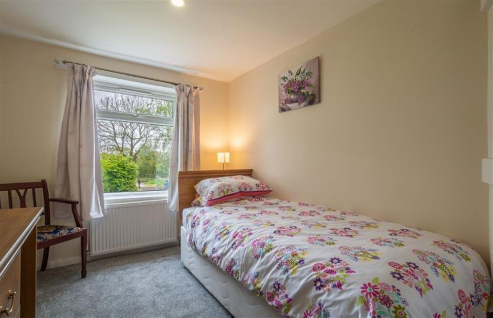 First floor: Bedroom three with a 3ft single bed at Margarets Cottage, Potter Heigham near Great Yarmouth