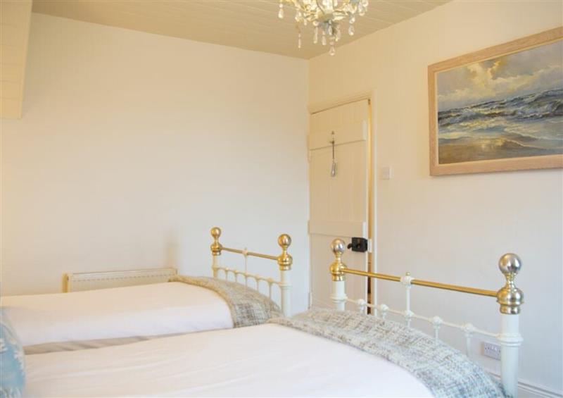 One of the 2 bedrooms at Maries Cottage, Craster