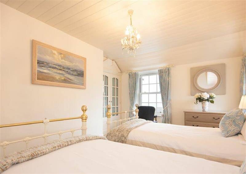 This is a bedroom at Maries Cottage, Craster