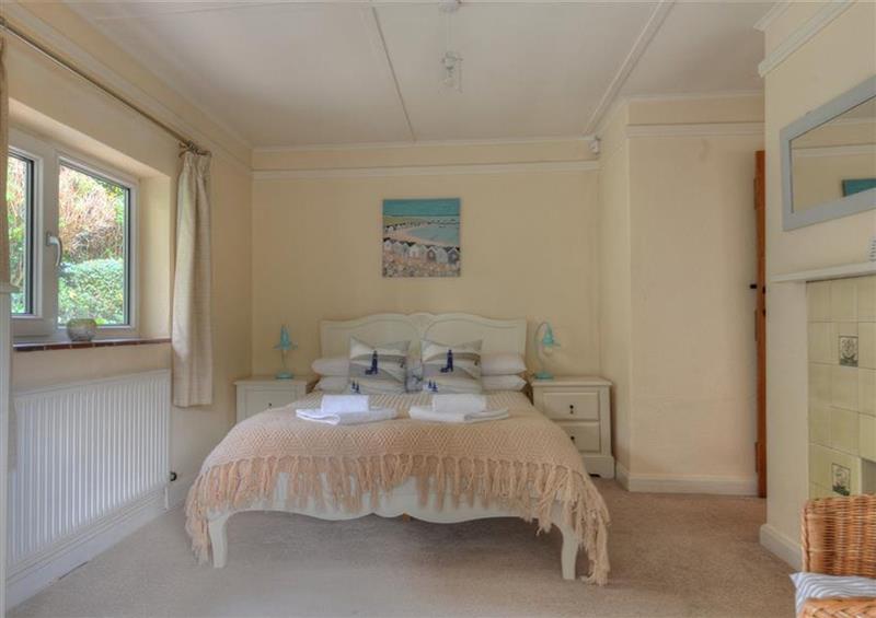 One of the bedrooms at Maries, Lyme Regis