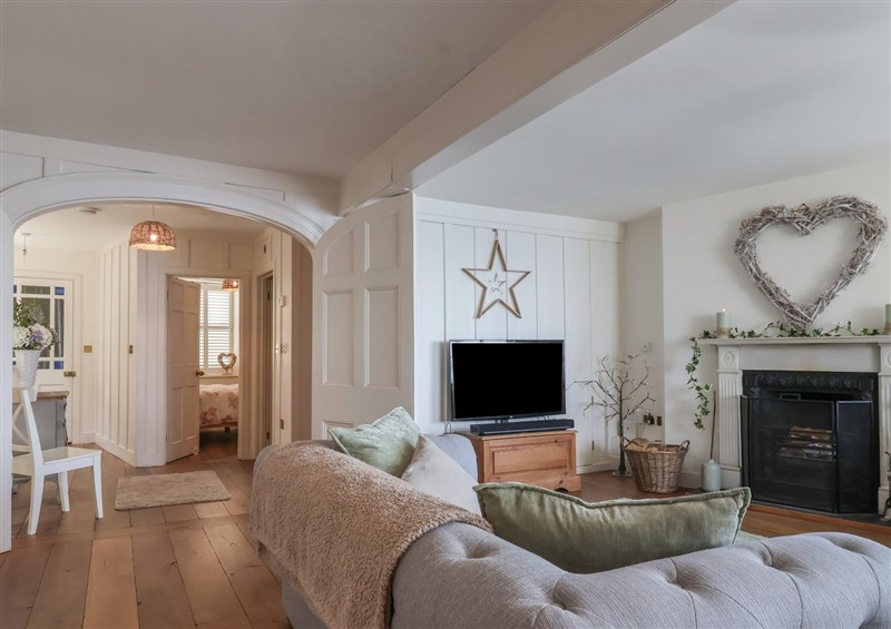 This is the living room at Marina, Cawsand
