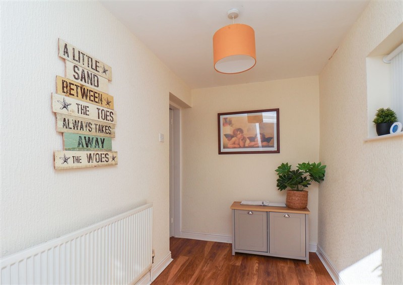 The living area at Marina House, Whitby