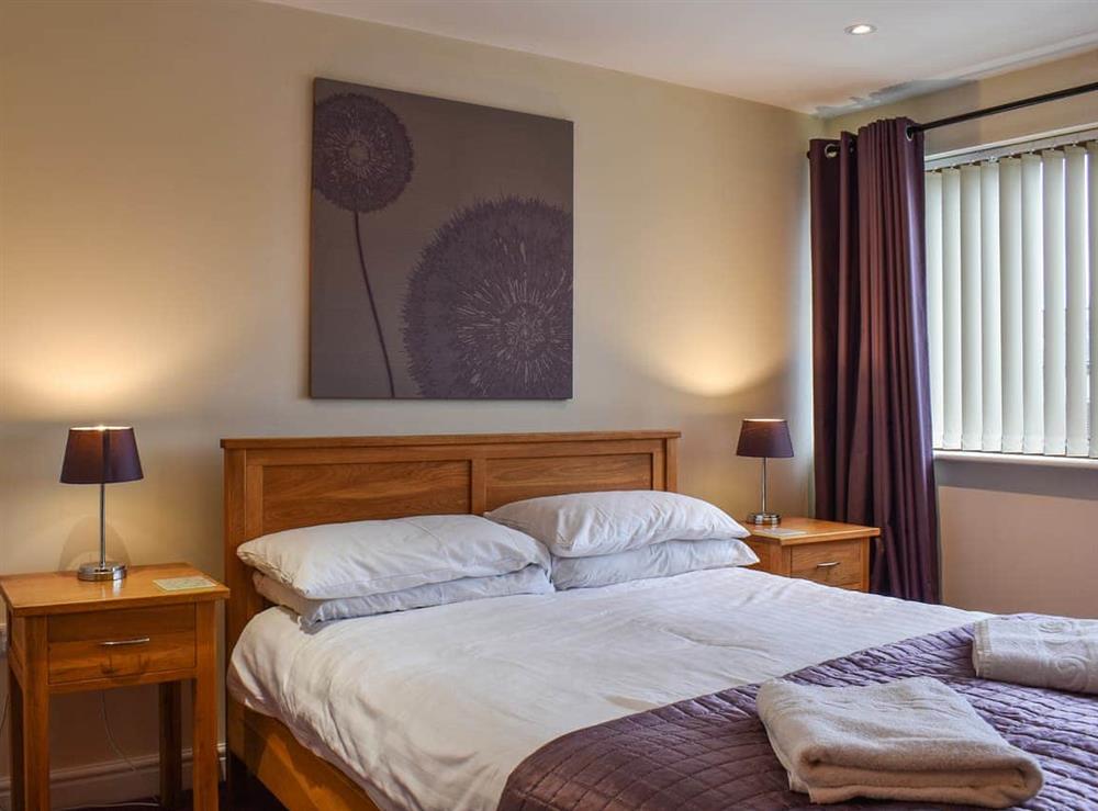 Double bedroom at Marina View in Carnforth, Lancashire