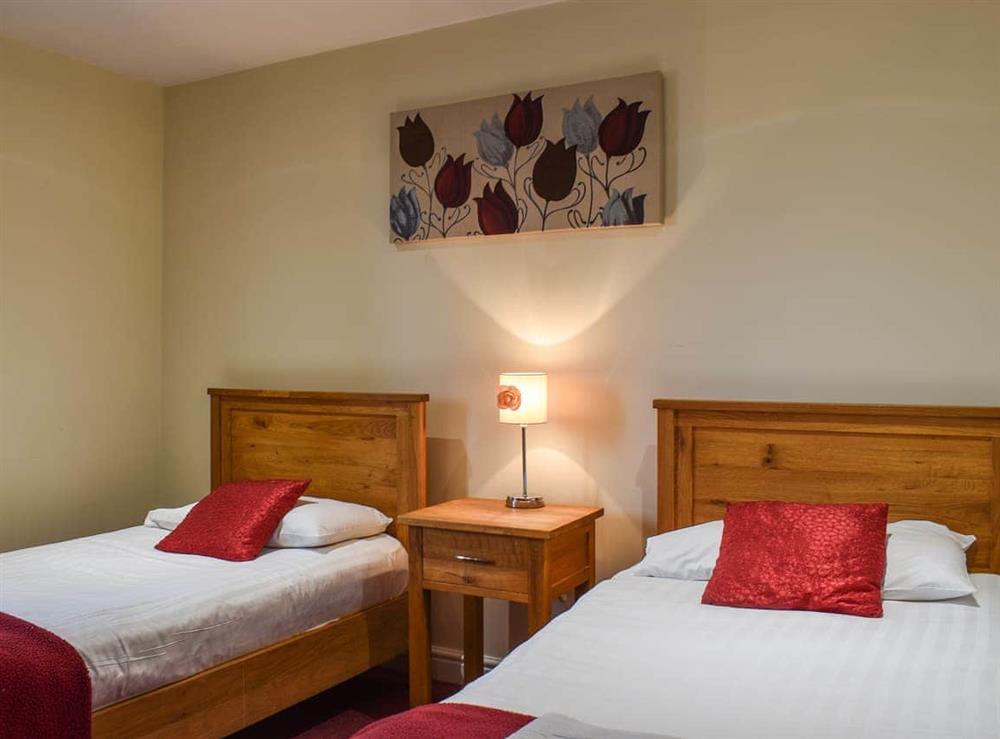 Twin bedroom at Marina View in Carnforth, Lancashire