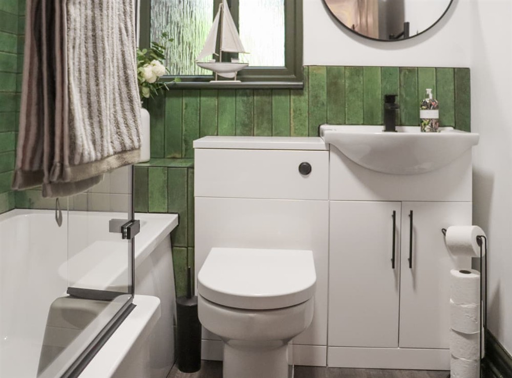 Bathroom at Marina View in Neyland, near Milford Haven, Dyfed