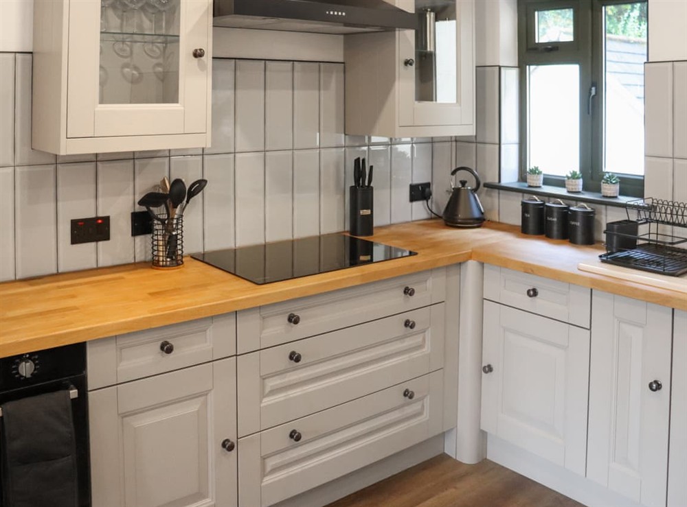 Kitchen at Marina View in Neyland, near Milford Haven, Dyfed