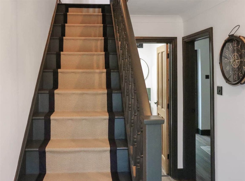 Stairs at Marina View in Neyland, near Milford Haven, Dyfed