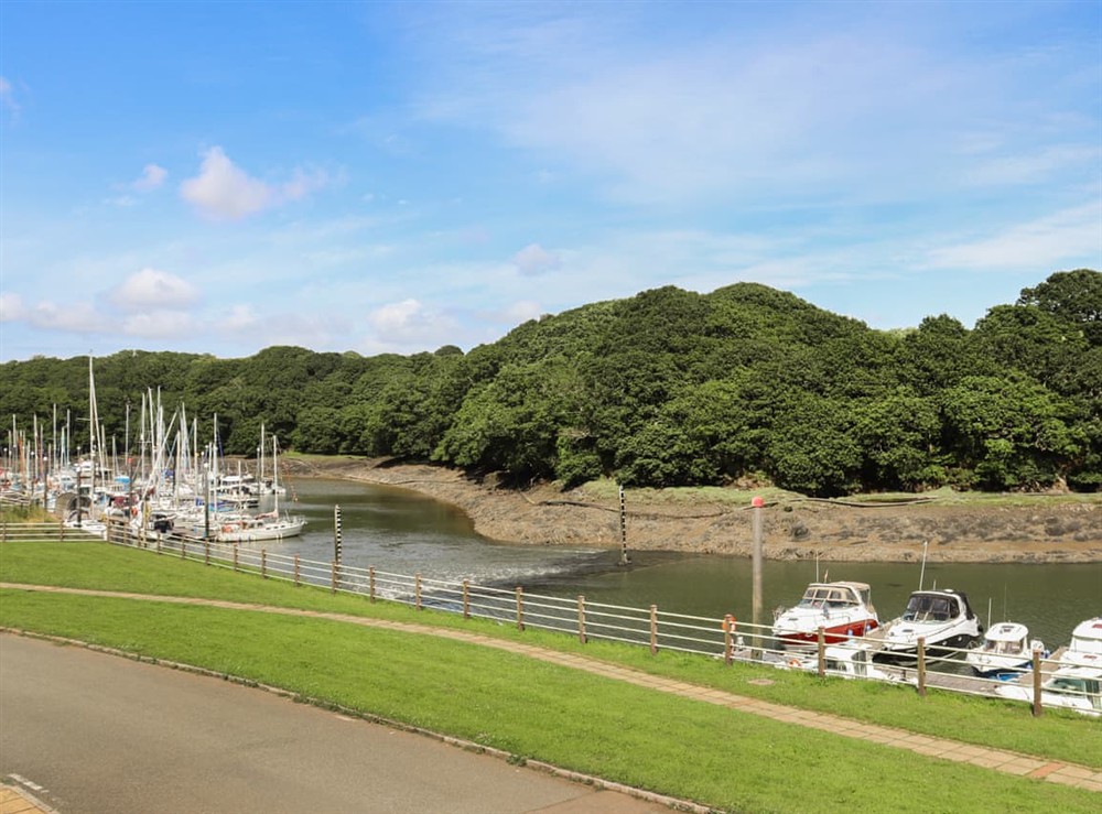 Surrounding area at Marina View in Neyland, near Milford Haven, Dyfed