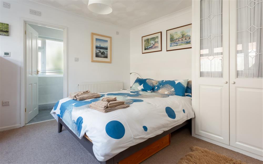 One of the 2 bedrooms at Marina Villa in Lymington