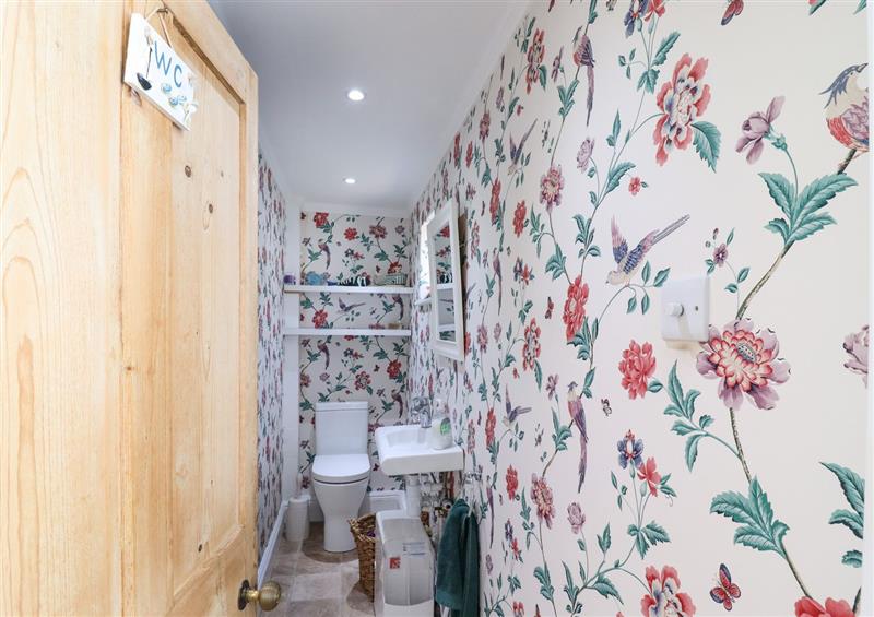 This is the bathroom at Marinas Cottage, Pakefield near Lowestoft